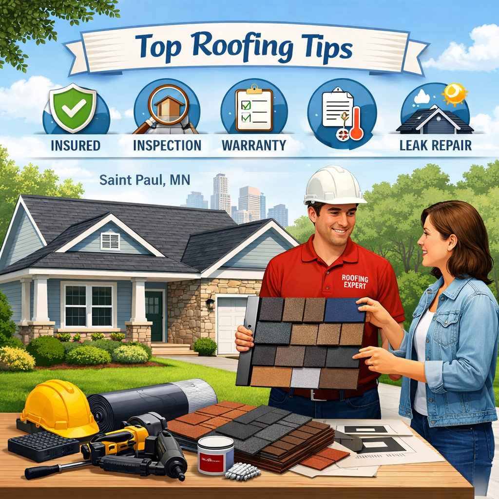 Top Tips for Choosing the Best Saint Paul Roofing Services for Your Home